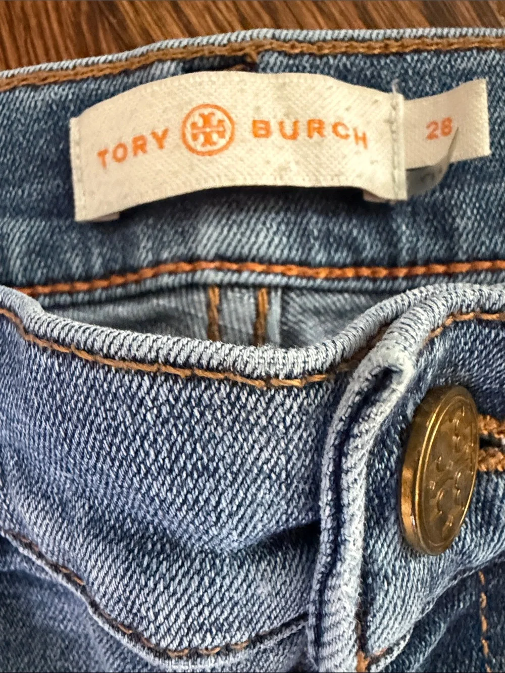 TORY BURCH GORGEOUS EMBROIDERED JEANS